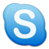 Skype Blue Icon 96x96 png